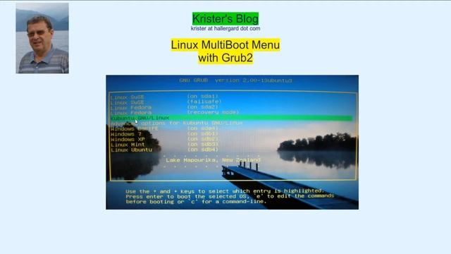 MultiBoot Menus with Linux Grub2 смотреть онлайн