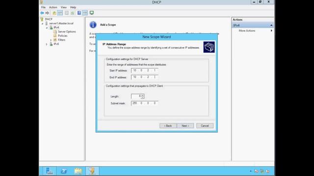 Installing and Configuring DHCP Windows Server 2012 смотреть онлайн