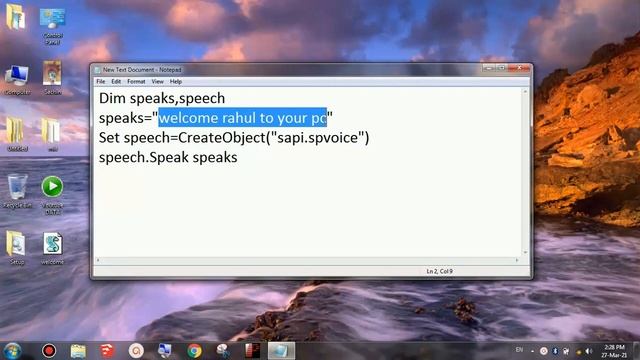How to Make Windows Greet you with a Custom Voice Message at Startup l All windows l Buffoon Sachin смотреть онлайн