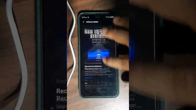 Upgrading Os On Realme C33 Android 12 To Android 13