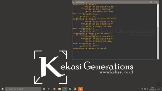 Cara Setting Zona Waktu di Linux | 2021 смотреть онлайн