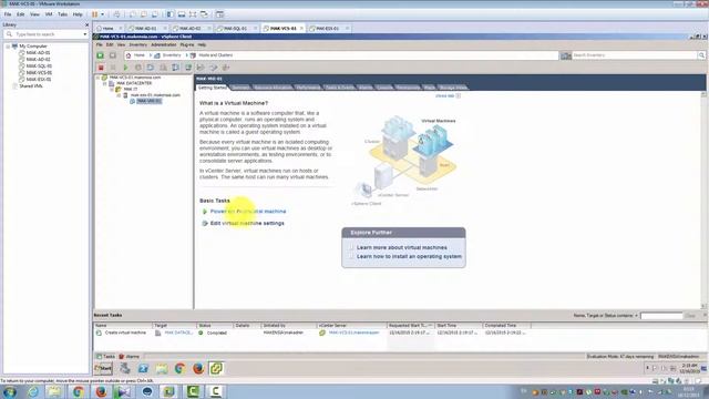 VMware Traning in Urdu Hindi Windows 7 VM creation in vCenter Lesson 21 смотреть онлайн