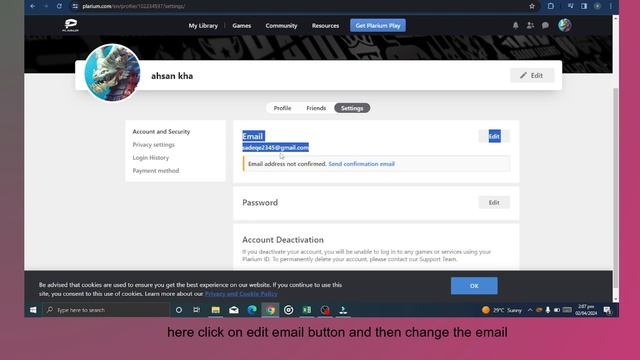 how to change plarium email смотреть онлайн