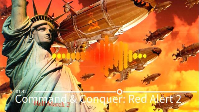 Command & Conquer: Red Alert 2 - Hell March 2 | 110xMusic | 4K | x1.10 speed | HQ Audio смотреть онлайн