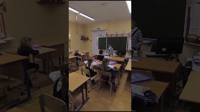 Урок английского языка во 2 классе, проводит ученица 5 класса Мария смотреть онлайн