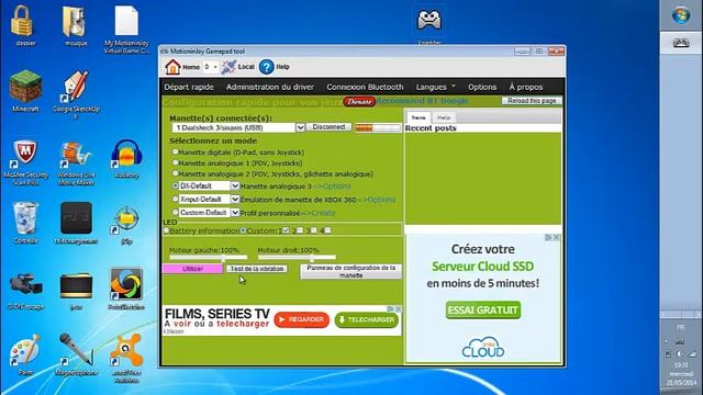 comment mettre sa manette de ps3 sur son pc смотреть онлайн