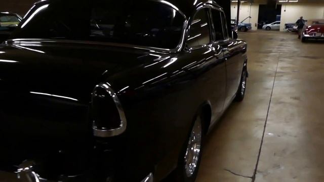 1955 Chevrolet 150 -SEDAN-CUSTOM PAINT- TINTED WINDOWS- VINTAGE AIR- FOR SALE смотреть онлайн