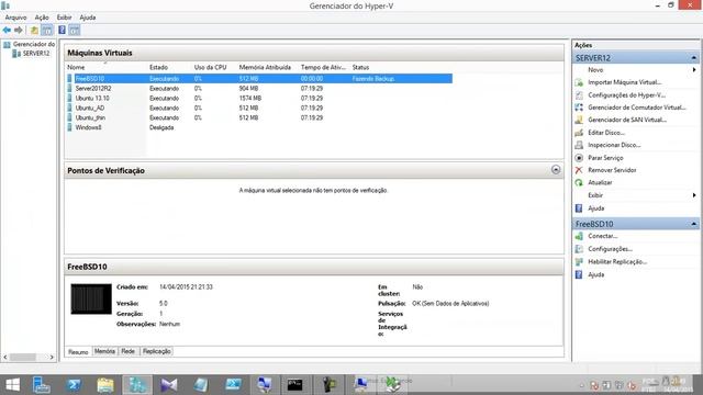 Fazendo backup de máquinas virtuais Linux no Hyper-V Windows Server 2012 R2 :: ANDRÉ RUSCHEL смотреть онлайн