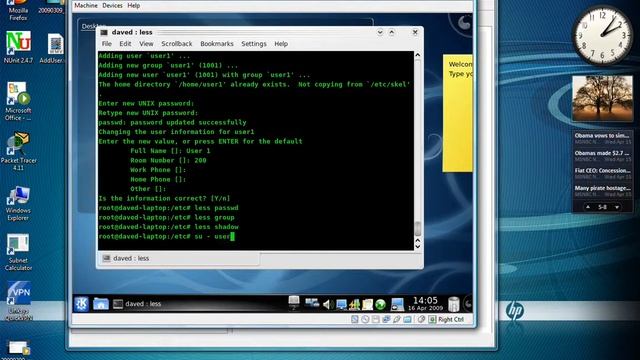 Linux - Adding Users смотреть онлайн