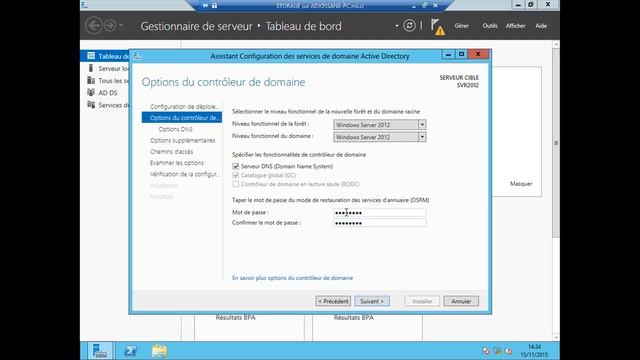 Installation Active Directory Windows server 2012 смотреть онлайн