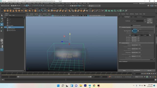 Burning Woods VFX Animation with Maya 2022,Adobe Photoshop & After Effect Tutorial(3D Fire Creation смотреть онлайн