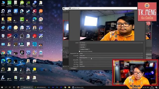 การนำมือถือมาใช้แทนกล้อง Webcam ผ่านไวไฟ ใช้ได้ทั้ง iosและ android โดยที่ไม่กระตุก ปี 2021/TK MENG смотреть онлайн