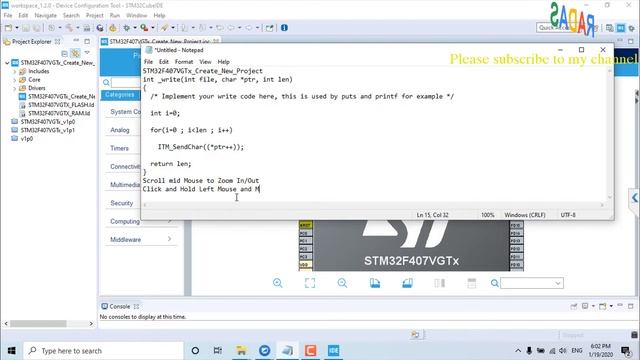 2. Tutorial Create New Project STM32 with STM32CubeIDE смотреть онлайн