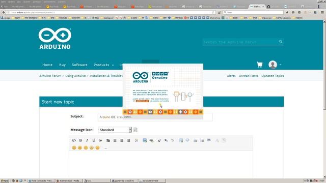 Arduino IDE crashed on "Save As..." on "Save" and "Open" (win XP) смотреть онлайн