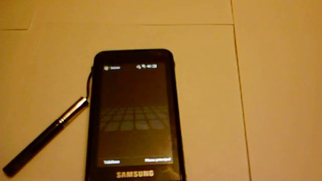 TouchFlo on Samsung i900 OMNIA смотреть онлайн