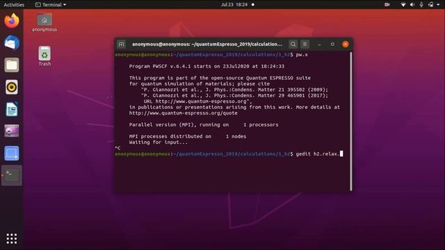 Hands-on: 4 EASY install of Quantum Espresso on Ubuntu (apt install) | Quantum Espresso Tutorial смотреть онлайн