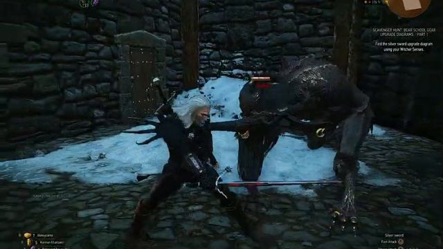 The Witcher 3 Wild Hunt Next Gen Epic Monster Fight #3 смотреть онлайн