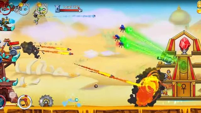 Beating the boss lv 390 using dual rocket launcher | The Catapult 2 смотреть онлайн