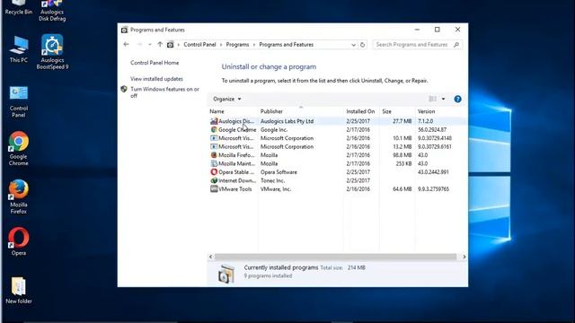 Remove Auslogics Disk Defrag 7 on Windows 10 (Uninstall Guide) смотреть онлайн