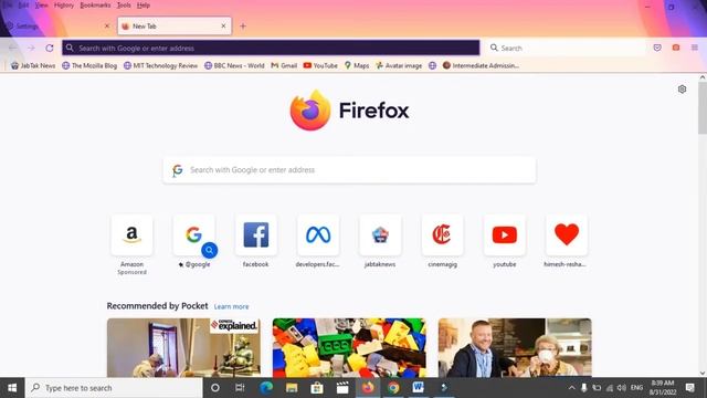 How to Change Default Search Engine in Firefox - Search Bar - Google, Bing, DuckDuckGo - Windows 10 смотреть онлайн