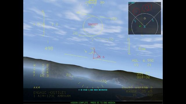 F-22 Lightning 3: Campaign 5 Mission 4 (Cavalry Charge) 1440p 3dfx смотреть онлайн