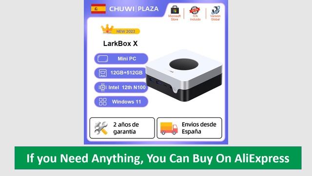 CHUWI LarkBox X Gaming Mini PC смотреть онлайн
