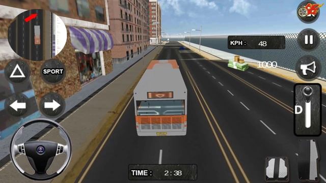 Extreme Riptide Bus Sim 2017 - River Buses Driving | Android Gameplay смотреть онлайн