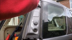 How To Remove Land Rover Freelander 2 Plastic D Pillar Trim