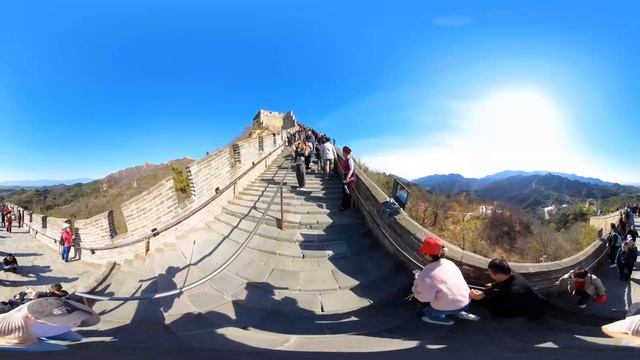 The Great Wall of China walk (Badaling): A 360° Experience смотреть онлайн