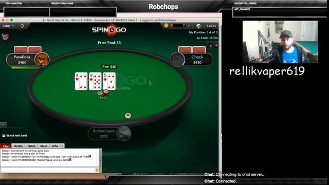 Poker Stars Spin & Go | Episode 13 6X spin Real Money!! смотреть онлайн