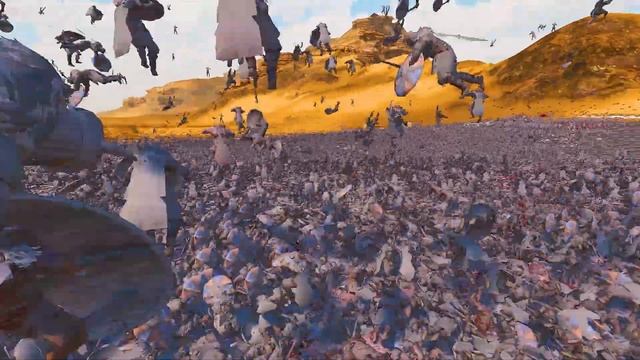 Can 2 Archangels Defend Medieval Army From 2.000.000 Vikings? смотреть онлайн