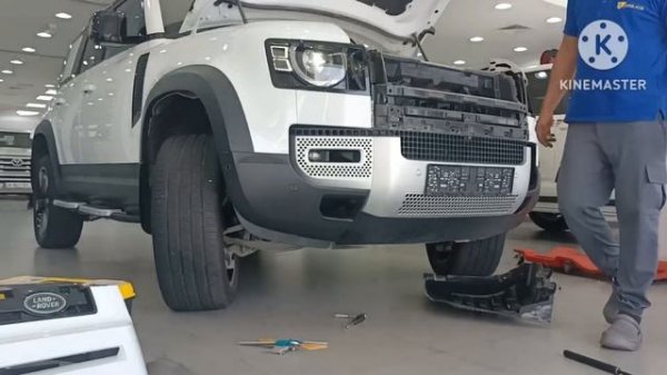 HOW TO REMOVE FRONT BUMPER (DEFENDER 2023)