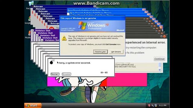 Windows XP Crazy Error 2015! смотреть онлайн