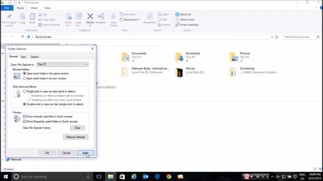 Windows 10~How to make Quick Access File Explorer open “This PC” or "My Compute" by default смотреть онлайн