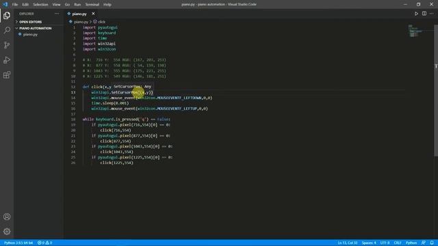 CAN I DESTROY PIANO TILES USING PYTHON???😲😲😲 | DevEasy смотреть онлайн