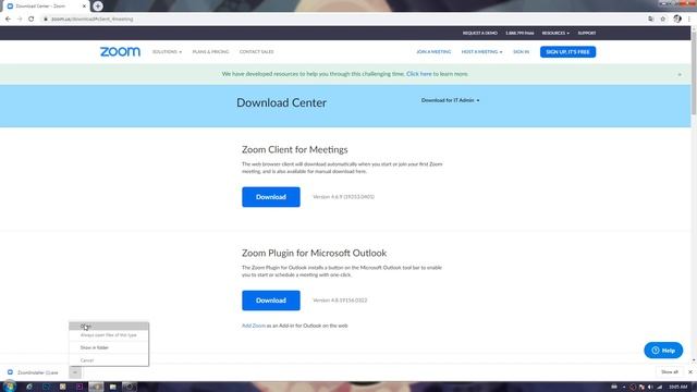 CARA TERCEPAT DOWNLOAD ZOOM CLOUD MEETING смотреть онлайн