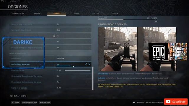 La MEJOR configuración de PC para Warzone / BEST PC Settings for Warzone смотреть онлайн