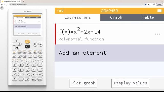 Graphing on the NumWorks Calculator смотреть онлайн