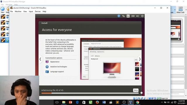 TUTORIAL MENGINSTAL VIRTUALBOX UBUNTU DI WINDOWS 10 64 BIT смотреть онлайн