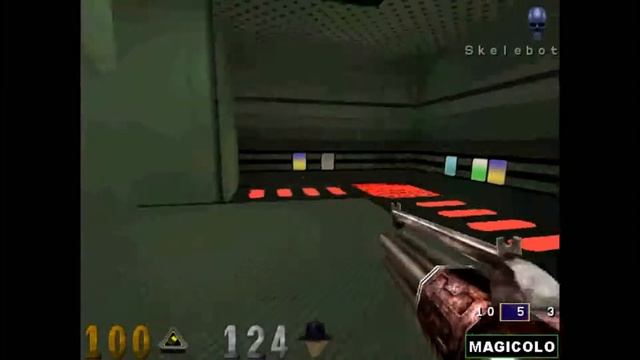 OpenArena 0.8.8 1vs1 - My first play on this game смотреть онлайн