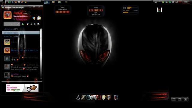full glass alien red and black windows 7.avi смотреть онлайн