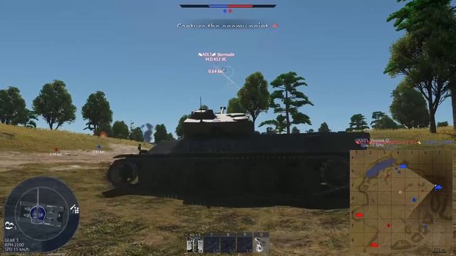 War Thunder; Lorraine 40t, AMX-50, Char 25t; First two tanks without upgrades; Ground Arcade смотреть онлайн