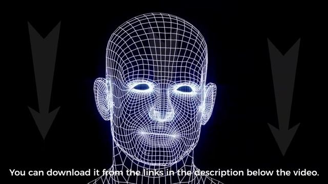 Talking mesh head. Grid head conversation. Animated speaking neon head. Speaking mesh mask. смотреть онлайн
