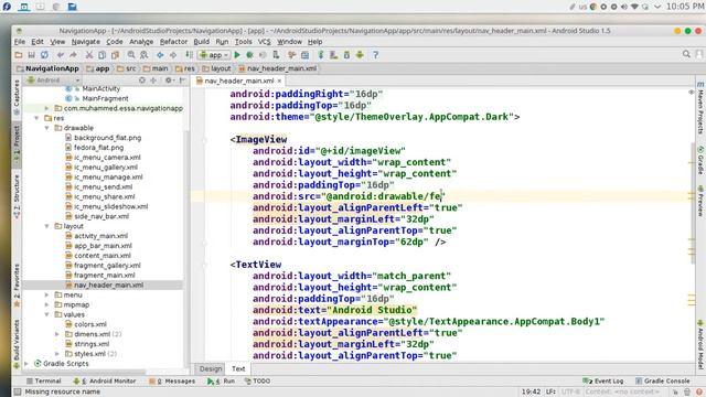 202 Android Studio Navigation Drawer with Fragments смотреть онлайн