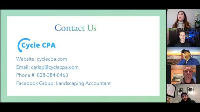 Landscaping Accounting - Chart of Accounts, Cash Flow Forecasting, and Entity Structures смотреть онлайн