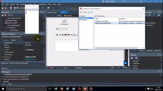 Primeiros Passos - Combo Box e Lookup com Livebindings - Aula 20 смотреть онлайн