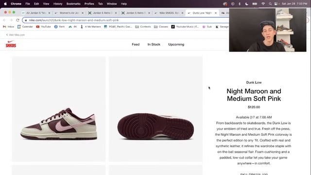 Nike Air Jordan 5 "Dunk on Mars" | Live Unboxing & Sneaker talk смотреть онлайн
