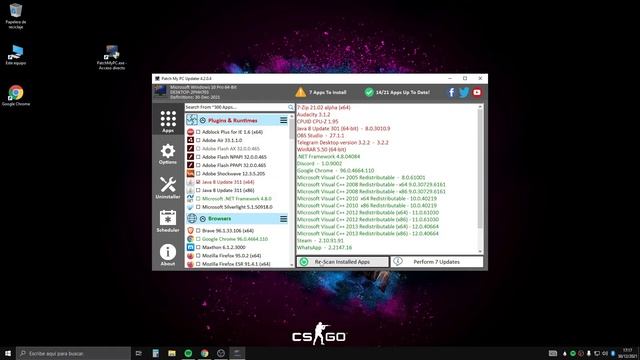ACTUALIZA TODOS LOS PROGRAMAS DE LA PC EN 2022 I TUTORIAL 💥 смотреть онлайн