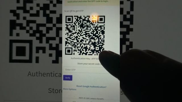 Using Google Authenticator to Log into your Back Office when you are logging in on your phone смотреть онлайн
