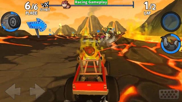 Beach Buggy Racing 2 Android Gameplay | Rez VS Oog - Oog Unlocked смотреть онлайн